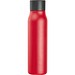 Trinkflasche mit Karabiner, 600ml , rot