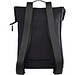 Turner 15,6 GRS-recycelter Rolltop Laptop-Rucksack 12 L, schwarz