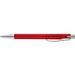 uma® CANDY transparent M SI Druckkugelschreiber, rot