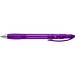 uma® MEMORY transparent SI Druckkugelschreiber, violett