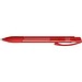 uma® OMEGA grip transparent Druckkugelschreiber, rot