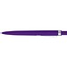 uma® RECYCLED PET PEN CORE GUM Druckkugelschreiber, dunkelviolett