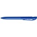 uma® YES transparent Druckkugelschreiber, dunkelblau