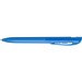 uma® YES transparent Druckkugelschreiber, hellblau