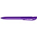 uma® YES transparent Druckkugelschreiber, violett