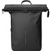 Urban wasserabweisender Fahrrad-Rucksack, schwarz, grau