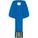 USB-Stick Schlüssel, hellblau, 1GB