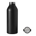 Vakuum-Isolierflasche STEEL LOOP,schwarz
