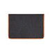VINGA Bosler 16 Zoll Laptop-Tasche aus GRS recyceltem Canvas, schwarz