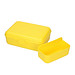 Vorratsdose School-Box deluxe, mit Trennschale, standard-blau PP