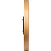 Wanduhr aus Holz, beige
