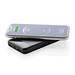 Wireless Powerbank aus RCS Standard recyceltem Kunststoff, schwarz