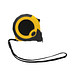 XD COLLECTION 3m/16mm Maßband mit Stop-Taste aus RCS recycelt. Kunststoff, gelb, schwarz