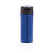 XD COLLECTION Edelstahlbecher Easy Lock, 300 ml, blau