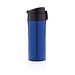 XD COLLECTION Easy-Lock Vakuum-Becher aus RCS recyceltem Stainless-Steel, blau