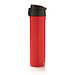 XD COLLECTION Easy Lock Vakuum-Flasche aus RCS recyceltem Stahl, rot