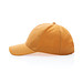 XD COLLECTION Impact 6 Panel Kappe aus 280gr rCotton mit AWARE™ Tracer, sonnenuhr orange