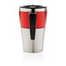 XD COLLECTION Isolierbecher Highland, 350 ml, rot/silber