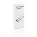 XD COLLECTION Schlüsselanhänger Powerbank, 1.000 mAh, silber