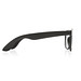 XD COLLECTION Sonnenbrille aus GRS recyceltem PP-Kunststoff, schwarz