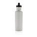 XD COLLECTION Sportflasche Deluxe aus Edelstahl, 710 ml, weiß