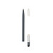 XD COLLECTION Tintenloser Stift aus Aluminium mit Radiergummi, grau