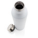 XD COLLECTION Vakuum-Flasche aus Stainless Steel, 500 ml, weiß