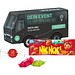 3D-Präsent Bus, Lindt LINDOR Milchkugeln, inkl. Druck
