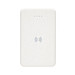 5.000mAh 5W Wireless Powerbank aus RCS recyceltem Kunststoff, weiß