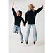Iqoniq Yengo KidsHoodie mit Seitentaschen aus rec. Baumwolle, schwarz, 34