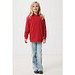 Iqoniq Yengo KidsHoodie mit Seitentaschen aus rec. Baumwolle, rot, 1112