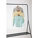 Iqoniq Yengo KidsHoodie mit Seitentaschen aus rec. Baumwolle, crushed mint, 34