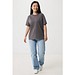 Iqoniq Kakadu relaxed T-Shirt aus recycelter Baumwolle, anthrazit, XXL
