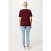 Iqoniq Sierra Lightweight T-Shirt aus recycelter Baumwolle, burgunderrot, XXS
