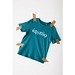 Iqoniq Brett T-Shirt aus recycelter Baumwolle, verdigris, XXL