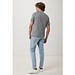 Iqoniq Brett T-Shirt aus recycelter Baumwolle, light heather anthracite, XXL