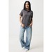 Iqoniq Yosemite Piqué-Poloshirt aus recycelter Baumwolle, anthrazit, L