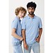 Iqoniq Yosemite Piqué-Poloshirt aus recycelter Baumwolle, sky blue, XXS