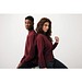 Iqoniq Etosha Lightweight Sweater aus recycelter Baumwolle, burgunderrot, XXS