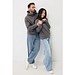 Iqoniq Yengo Hoodie mit Seitentaschen aus rec. Baumwolle, anthrazit, XS