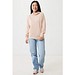 Iqoniq Yengo Hoodie mit Seitentaschen aus rec. Baumwolle, peach nectar, XS
