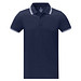 Amarago Polo mit abgesetztem Rand für Herren, navy, L