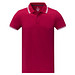 Amarago Polo mit abgesetztem Rand für Herren, rot, L