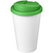 Americano® Eco 350 ml recycelter Becher mit auslaufsicherem Deckel, grün