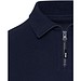 Apollo 245 g/m² Langarm Poloshirt Unisex mit Reißverschluss, navy, XXS