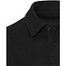 Apollo 245 g/m² Langarm Poloshirt Unisex, schwarz, 3XL