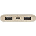 Asama 5000 mAh Powerbank aus Weizenstroh, beige