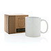 Basic Keramiktasse, weiß, weiß