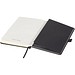 Bound A5 Notizbuch, liniert, schwarz