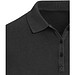 Calgary Poloshirt für Damen im Washed Look, 200 g/m2, schwarz, L